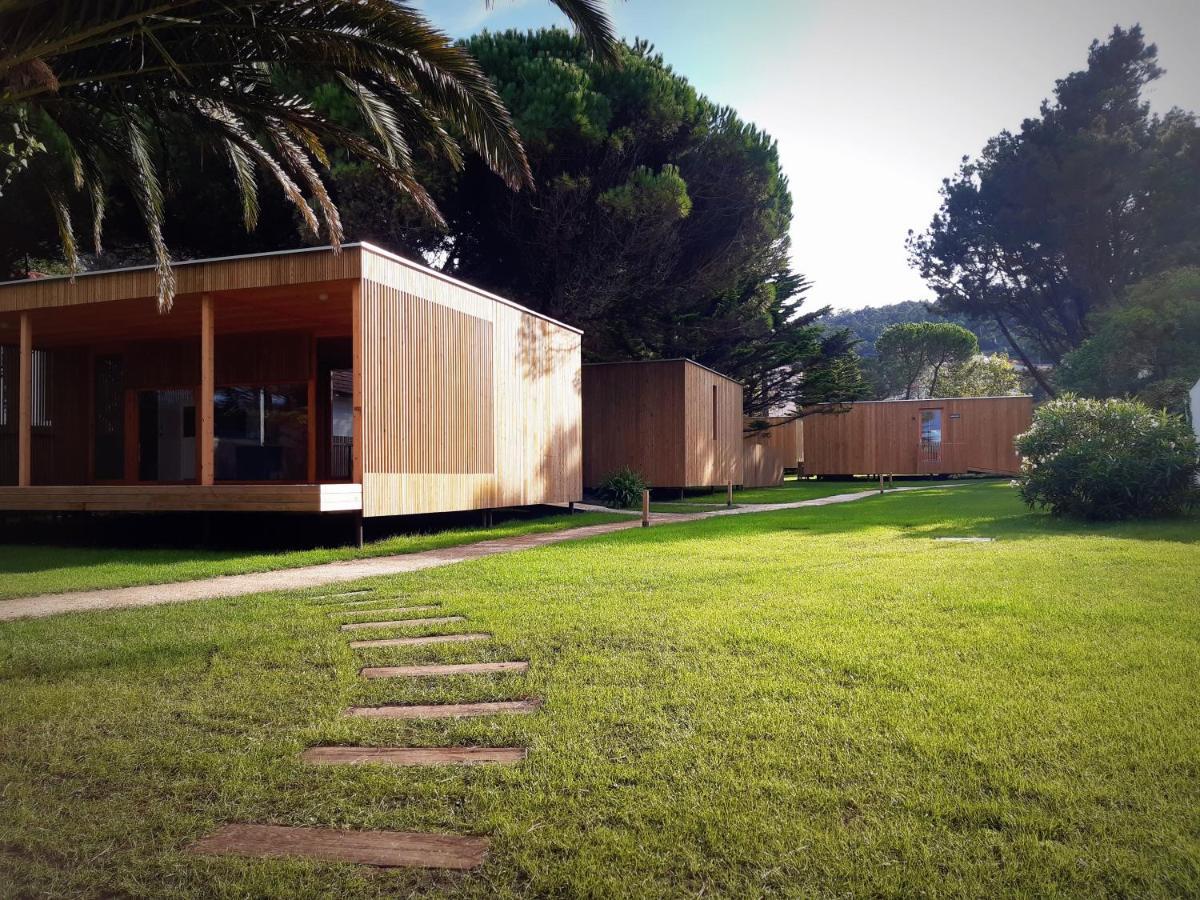Cabanas Narea Laxe Extérieur photo