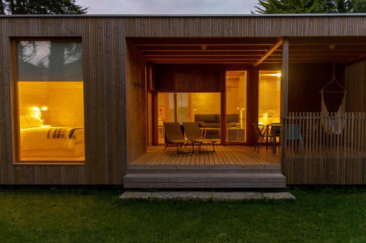 Cabanas Narea Laxe Extérieur photo
