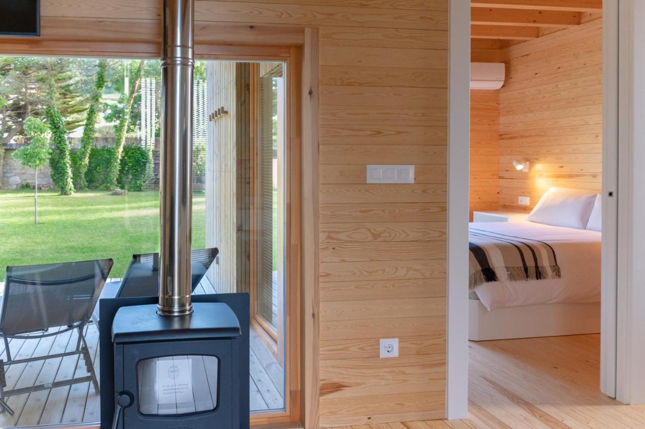 Cabanas Narea Laxe Extérieur photo